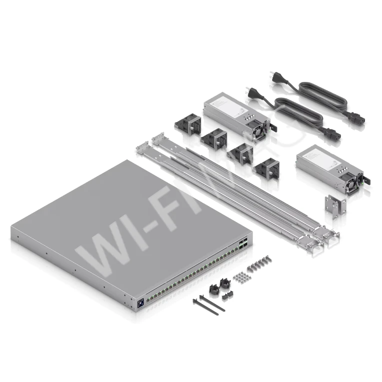 Ubiquiti UniFi Enterprise Campus 24 Stacking Switch, 32-портовый со стекированием Etherlighting коммутатор