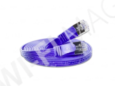 Кабель Wirewin SLIM STP Cat.6, 0.15 м фиолетовый