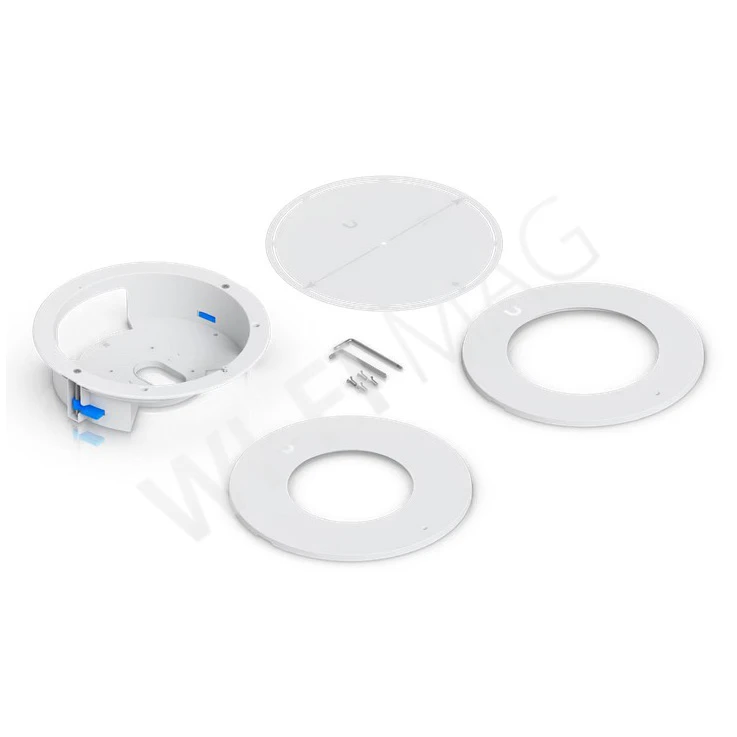 Ubiquiti UniFi G6 Dome Camera Flush Mount White, белое крепление для скрытого монтажа камер UVC-G6-Dome/Pro-Dome в потолок/стену
