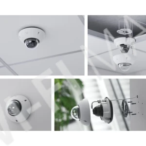 Ubiquiti UniFi G6 Dome Camera White, 8 Мп уличная PoE с микрофоном и ночным видением белая IP-видеокамера