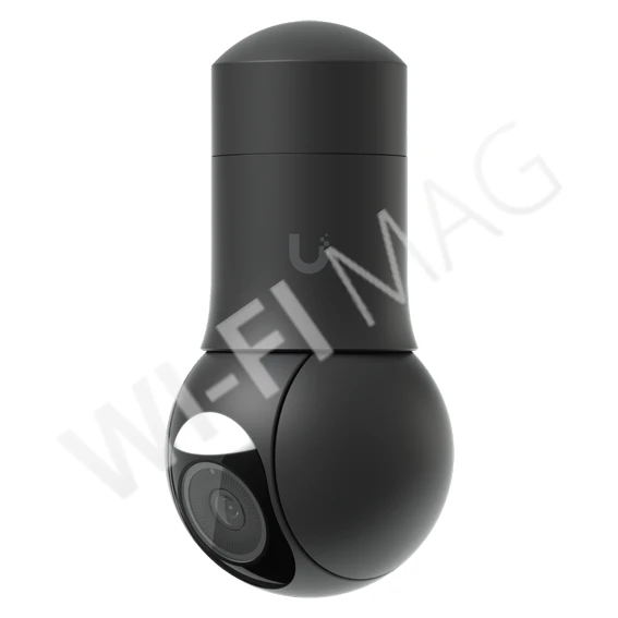 Ubiquiti UniFi G5 PTZ Camera, 5 Мп уличная с цветным ночным видением и микрофоном IP-видеокамера PoE+, черная