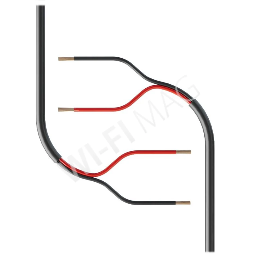 Ubiquiti Audio Cable (150 метров) аудиокабель черный