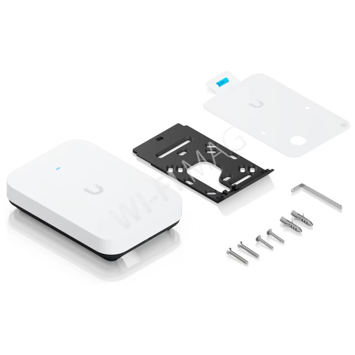 Ubiquiti U7 Pro XG Wall, трехдиапазонная настенная точка доступа Wi-Fi 7 с 6 пространственными потоками