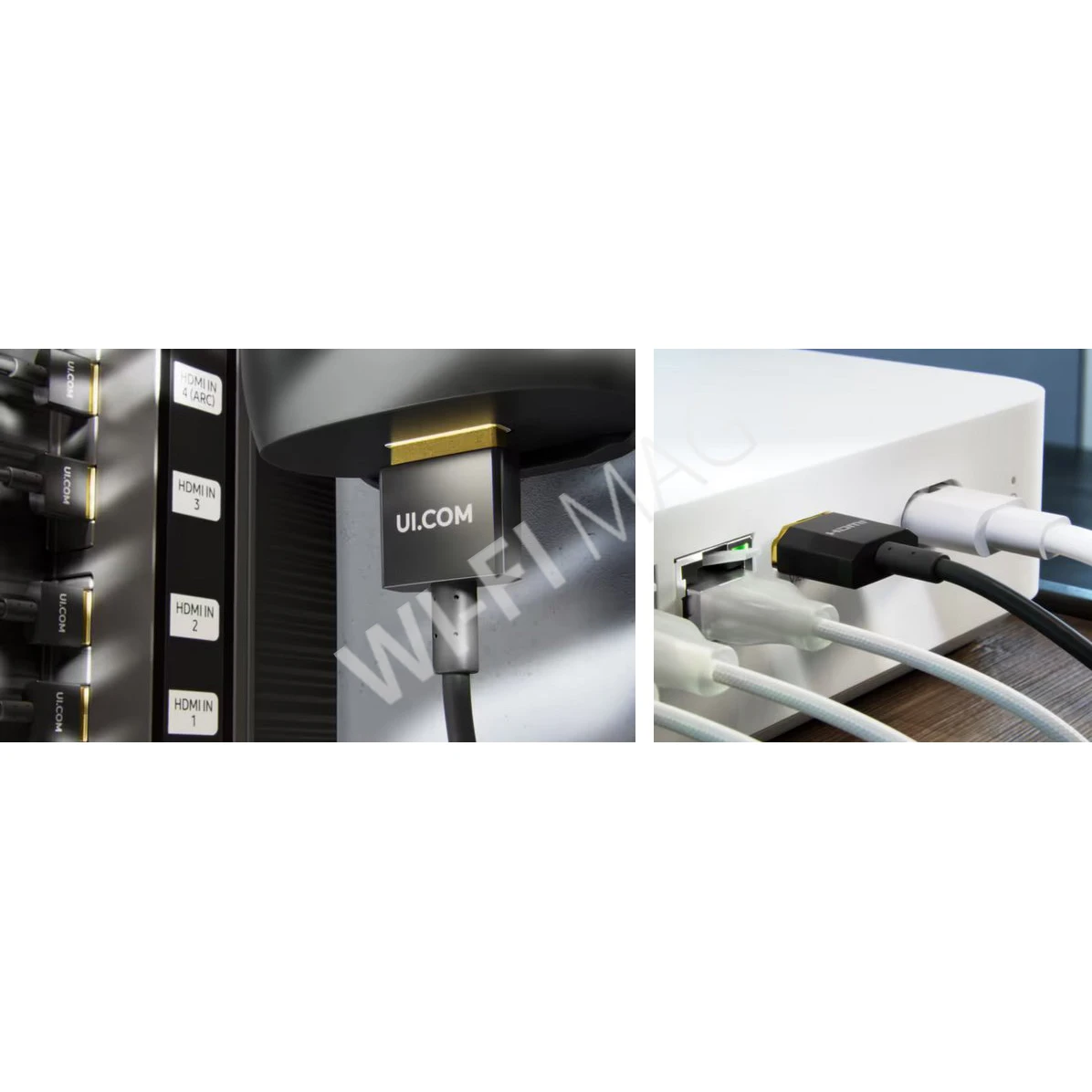 Ubiquiti Nano-Thin HDMI Cable (5 метров) тонкий HDMI-кабель стандарта 2.1b черный