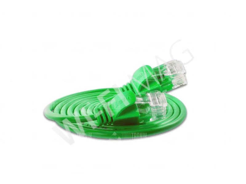 Кабель Wirewin SLIM LIGHT UTP Cat.6, 0.5 м зеленый