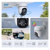 TP-Link Tapo TC41, уличная цветная поворотная 360° с ночным видением и ИК-подсветкой до 30 м Wi‑Fi-камера