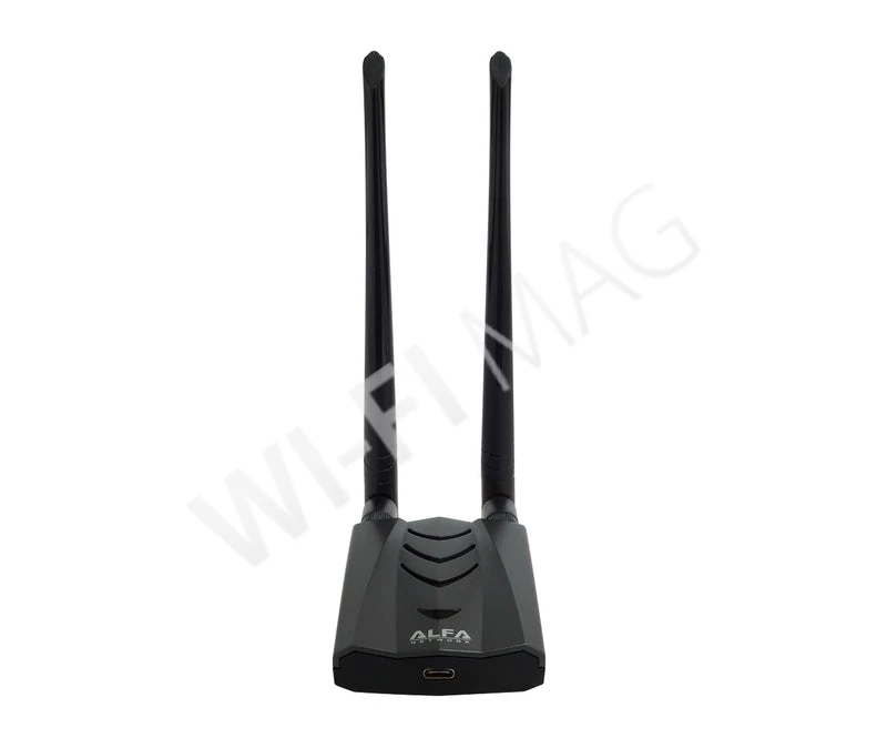 Alfa Network AWUS036ACH-C двухдиапазонный беспроводной USB 3.0 адаптер с внешними антеннами 5dBi
