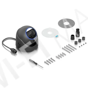 Ubiquiti UniFi Video Camera G6 Pro Turret Black, 8 Мп черная уличная PoE+ турельная c 2,36-кратным оптическим зумом IP-видеокамера