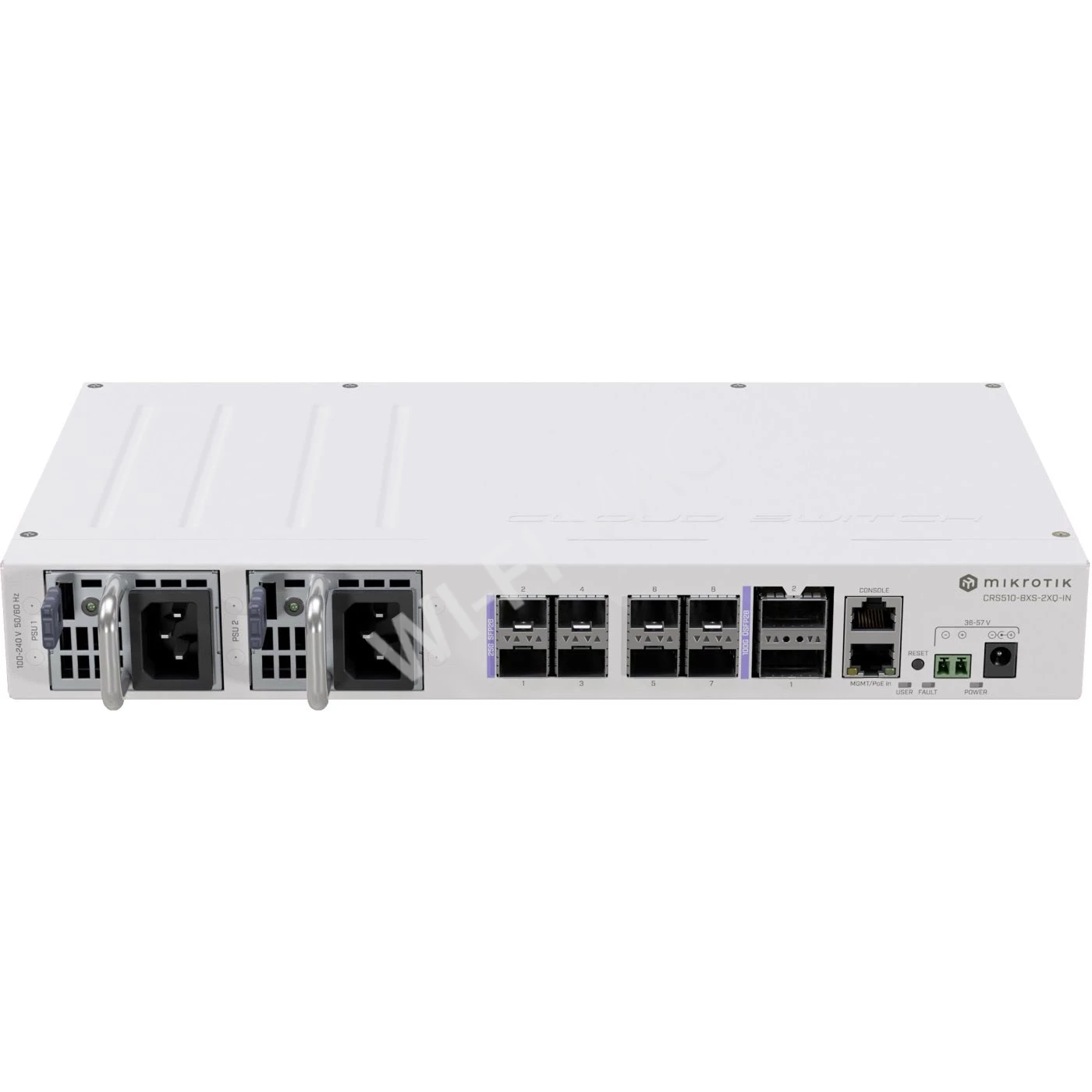 Mikrotik Cloud Router Switch CRS510-8XS-2XQ-IN, коммутатор с функциями маршрутизатора