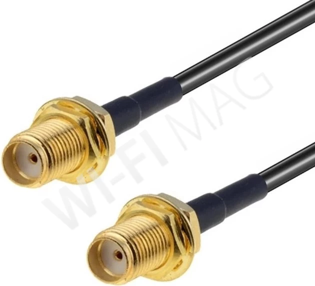 Кабель SMA Female/SMA Female RF240, 2 м.