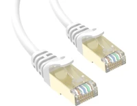 Кабельная продукция Conexpro Patch Cable STP, CAT6A (0,5 метра) патч-кабель белый