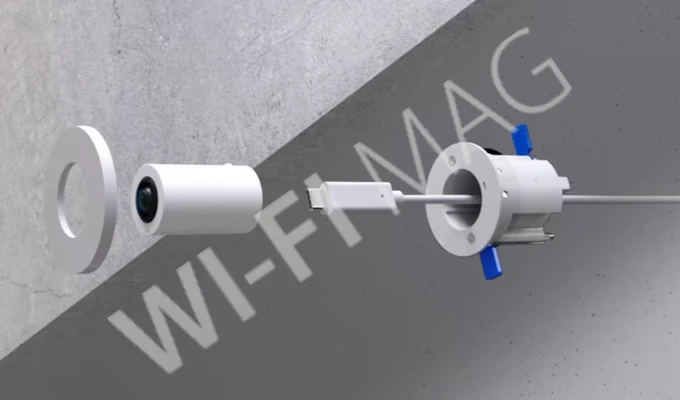 Ubiquiti UniFi AI Theta Professional, система видеонаблюдения AI Theta 360° с искусственным интеллектом