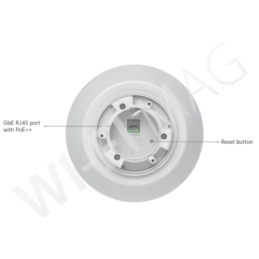Ubiquiti UniFi AI PTZ Industrial Camera White, 8 Мп уличная PoE++ с 22-кратным зумом и ночным видением белая IP-видеокамера