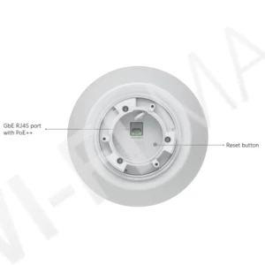 Ubiquiti UniFi AI PTZ Industrial Camera White, 8 Мп уличная PoE++ с 22-кратным зумом и ночным видением белая IP-видеокамера