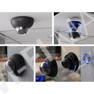 Ubiquiti UniFi G6 Pro Dome Camera Black, 8 Мп уличная PoE+ с 2,36-кратным зумом и слотом для MicroSD черная IP-видеокамера