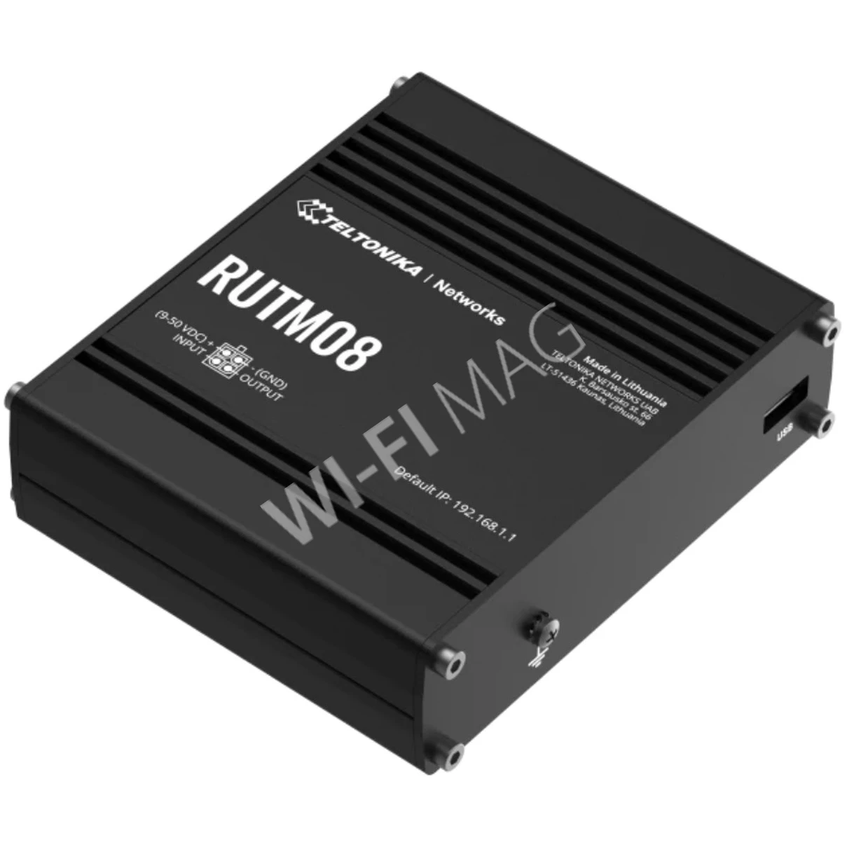 Teltonika RUTM08, промышленный проводной маршрутизатор c портом USB