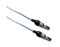 Кабельная продукция Кабель патч-корд Masterlan patch cable SSTP, Cat6A, 0.25 м, Rotating plug RJ45 180°, серый