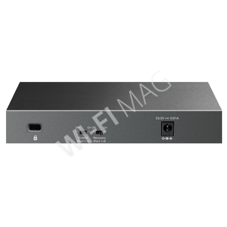 TP-Link LS106LP, LiteWave 6-портовый 10/100 Мбит/с (4 PoE) неуправляемый коммутатор