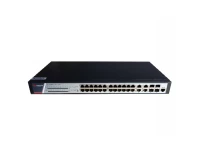 Управляемые коммутаторы с PoE Hikvision DS-3E2528P(B), управляемый коммутатор PoE