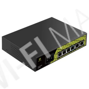 Conexpro GNT-P9206EA, 6-портовый 10/100 Мбит/с (4 PoE) неуправляемый коммутатор