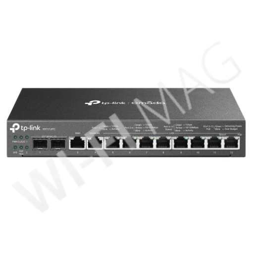 TP-Link ER7212PC, VPN-маршрутизатор Omada с гигабитными PoE-портами и встроенным контроллером