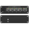 Teltonika TSW101 Automotive PoE+ Switch, 5-портовый неуправляемый с 4-мя PoE коммутатор