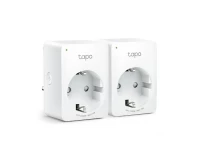 Безопасность. Контроль доступа TP-Link Tapo P100 (2-pack), умная мини Wi-Fi розетка (комплект из 2-х штук)