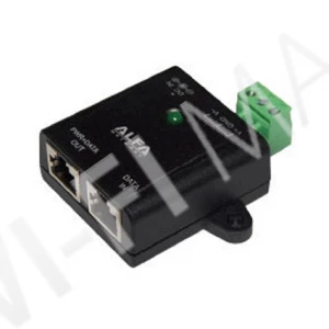 Alfa APOE03G Single-Port Redundant Industrial Gigabit PoE Injector, гигабитный инжектор питания