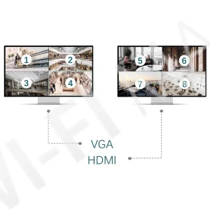 TP-Link VIGI NVR4032H, 32-канальный сетевой видеорегистратор с 4-мя разъемами для жестких дисков