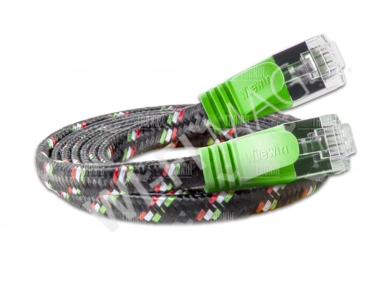 Кабель Wirewin SLIM TOUGH STP Cat.6, 0.25 м зеленый