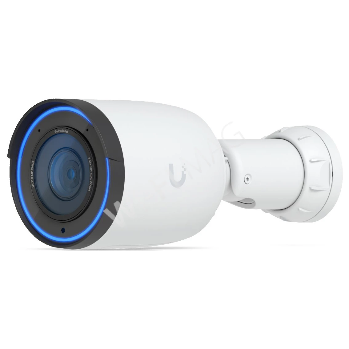 Ubiquiti UniFi G6 Pro Bullet Camera White, 8 Мп уличная PoE+ с 2,36-кратным зумом и ночным видением белая IP-видеокамера
