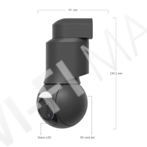 Ubiquiti UniFi G6 PTZ Camera Black, 8 Мп уличная PoE+ с 10-кратным зумом и 2-мя объективами черная IP-видеокамера