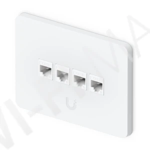 Ubiquiti Horizontal 4-Port Paintable Keystone Wall Plate (4-pack) горизонтальные панели с 4-мя слотами Keystone (4 штуки)