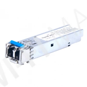Max Link 1.25G SFP industrial optical module, SM, 1310nm, 20km, 2xLC connector, DDM, оптический модуль