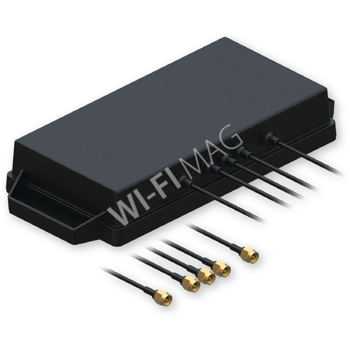 Teltonika PR1KCN40 5G Combo MIMO Mobile/GNSS SMA Antenna, уличная комбинированная мобильная антенна с 5-ю кабелями 3 м