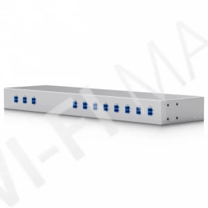 Ubiquiti CWDM Mux Demux 8, мультиплексор/демультиплексор с диапазоном длин волн 1450 - 1590 nm