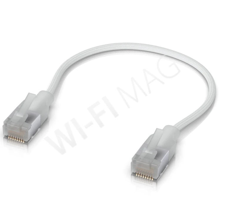 Ubiquiti UniFi Etherlighting Patch Cable (0,15 метра) патч-кабель Cat.6A, RJ45, белый, 24 шт