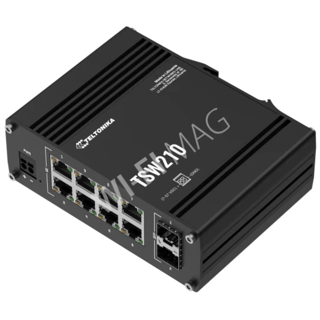 Teltonika TSW210 промышленный неуправляемый коммутатор