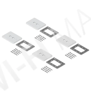 Ubiquiti Vertical 2-Port Paintable Keystone Wall Plate (4-pack) вертикальные панели с 2-мя слотами Keystone (4 штуки)
