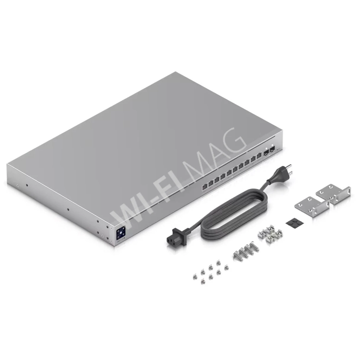 Ubiquiti UniFi Switch Pro XG 10 PoE, коммутатор с 10-ю портами Etherlighting™10 Гбит/с RJ45 PoE+++ и 2-мя SFP+