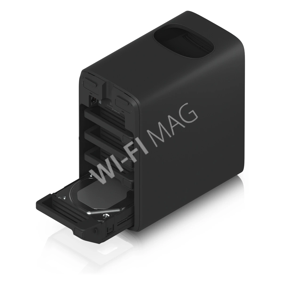 Ubiquiti UniFi Network Storage UNAS 4 Black, черное сетевое хранилище