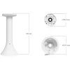 Ubiquiti AI PTZ Precision Pendant Mount White, белый подвесной кронштейн для камер UVC-AI-PTZ-Precision