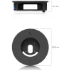 Ubiquiti UniFi G6 Dome Camera Flush Mount Black, черное крепление для скрытого монтажа камер UVC-G6-Dome/Pro-Dome в потолок/стену