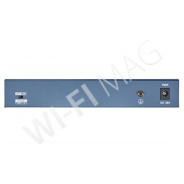 Hikvision DS-3E0109P-E/M(B), неуправляемый коммутатор PoE