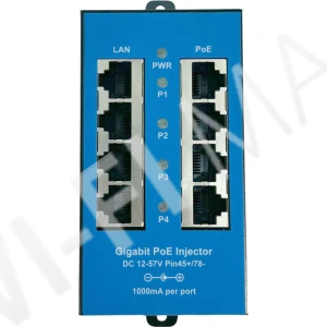 Conexpro POE-PAN4-GBM, 4-портовый гигабитный пассивный PoE-инжектор
