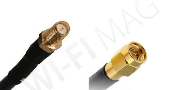 Кабель RP-SMA-Female/SMA-Male RF240, 5 м