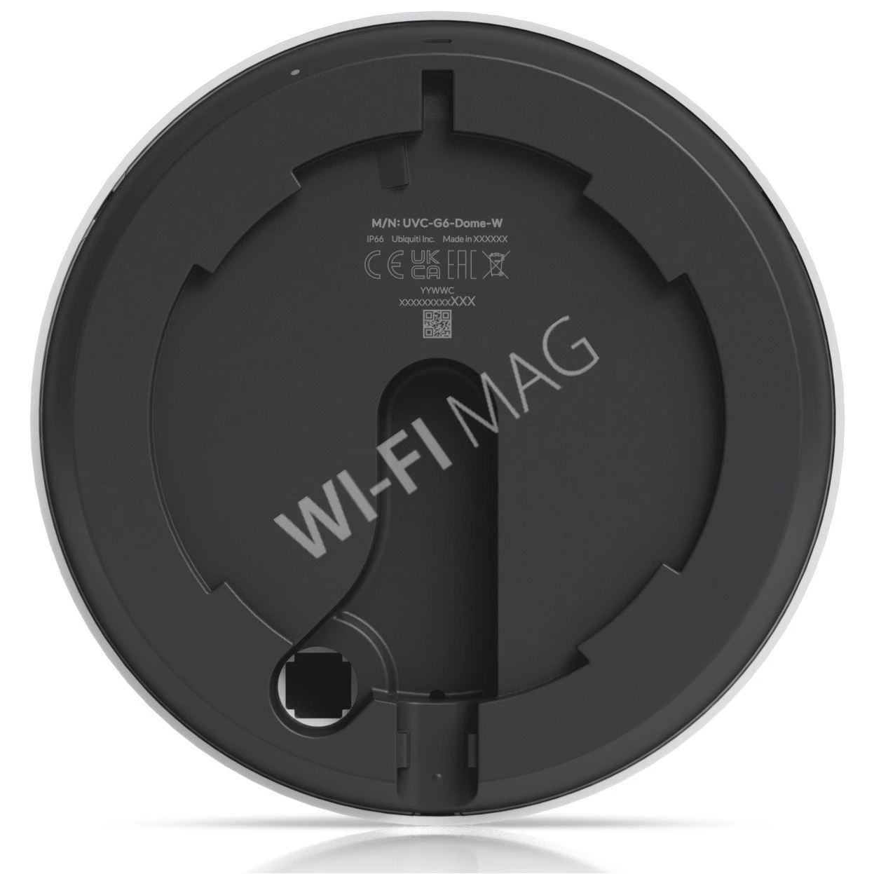 Ubiquiti UniFi G6 Dome Camera White, 8 Мп уличная PoE с микрофоном и ночным видением белая IP-видеокамера