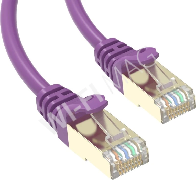 Conexpro Patch Cable STP, CAT6A (0,25 метра) патч-кабель фиолетовый