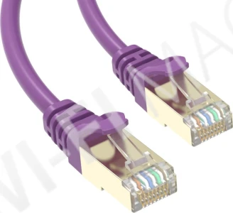 Conexpro Patch Cable STP, CAT6A (0,25 метра) патч-кабель фиолетовый