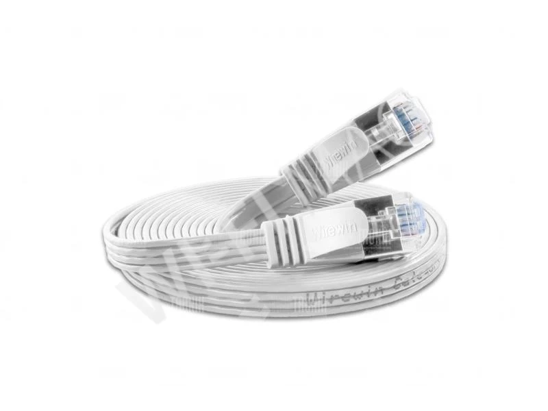 Кабель Wirewin SLIM STP Cat.6, 0.5 м белый